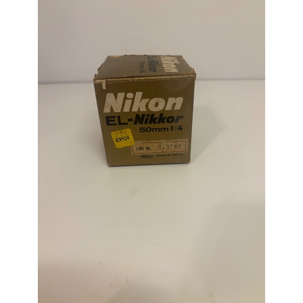 Nikon EL-NIKKOR 50mm f/4 Enlarging Lens with Case from Japan